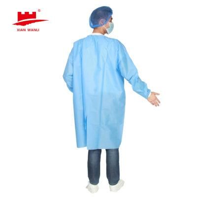 High Quality Fast Delivery Disposable Lab Coat Medical Hospital Lab Gown