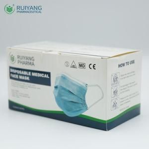 White List Factory 3 Layer Disposable Medical Mask with CE Face Mask