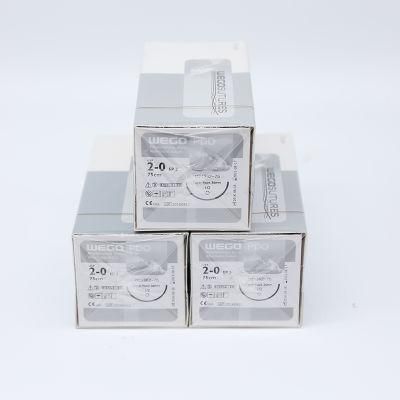 Medical Disposable Suture, Disposable Surgical Sutures with Needle