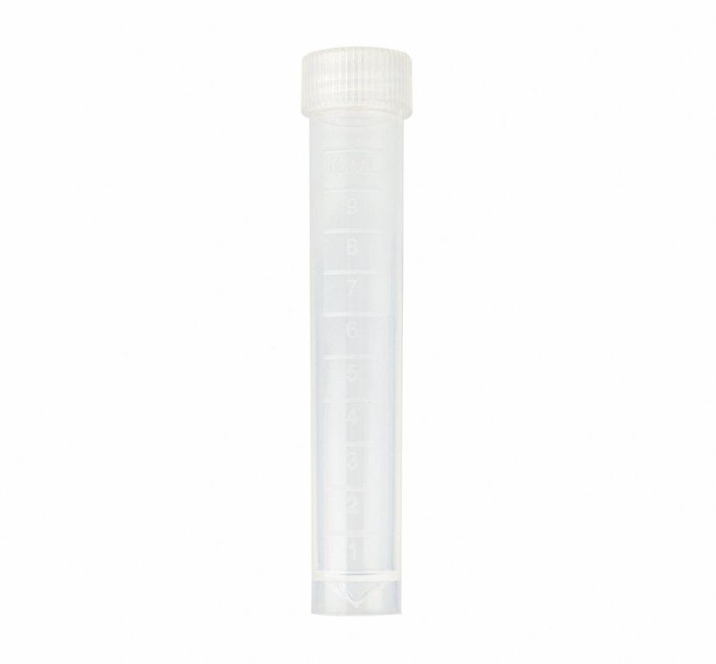 Flat Lid 10ml Cryovial Tube Non-Medium Solution Empty Tube Virus Collection Tube