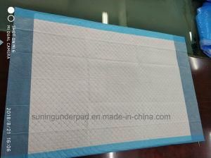 Blue Disposable Underpad with Very Absorbency for Personal Care