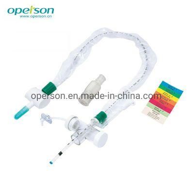 Sterile Medical Disposable 72h/24h Closed Suction System for Tracheostomy