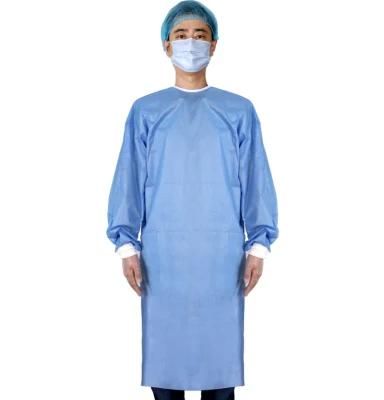 Disposable Blue Sterilized Surgical Clothes American Standard 45g Surgical Clothing