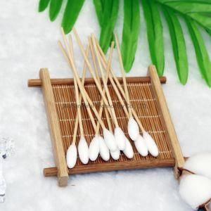 6&quot; Medical Bamboo Cotton Buds Swabs First Aid Q-Tips Applicators Hospital Healthcare and Beauty
