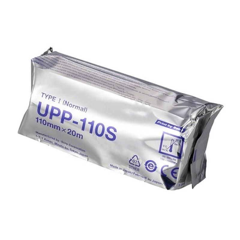 Sony Upp-110s A6 Width B&W Thermal Paper Roll for Ultrasound