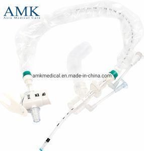 Closed Suction Catheter (Y-Piece) 72hours for Adult, Push Switch &amp; Luer Lock Type, Endotracheal/ Tracheostomy
