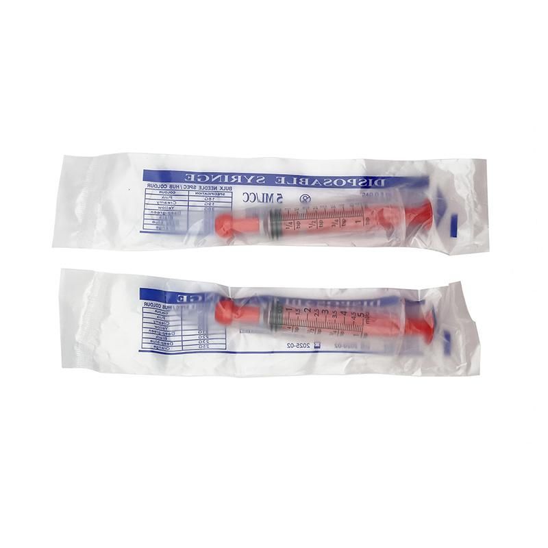 Colorful Fixed Nutrition and Medication Patient Oral Disposable Feeding Syringe with Cap