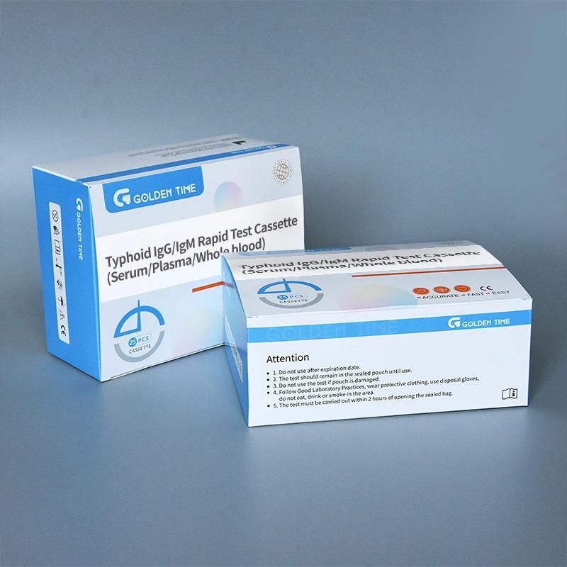 Typhoid Test Kit Rapid Home Infectious Disease Typhoid Fever Test Kit