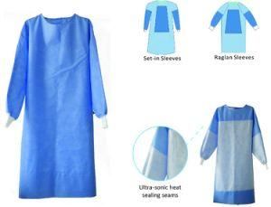 Disposable Protective Clothing Coverall Protection Suit Equipment for Hospital Personal Isolation Gown