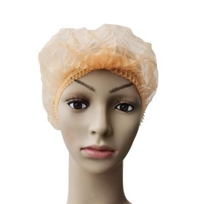 ISO13485 Wholesale Elastic Workshop Restarant Dust Proof Food Service Nursing Polypropylene Disposable Healthcare Clinic Hair Nets