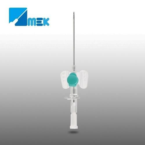 IV Cannula with Wings and Injection Port 14G to 24G