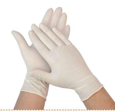 Disposable Medical Powder Free Household Examination Latex Gloves Safety Gloves