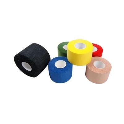 Adhesive Sports Tape Cotton Fabric Latex or Latex Free Glue With Various Colors Strong Adhesion for Athletes Rigid Strapping Bandage