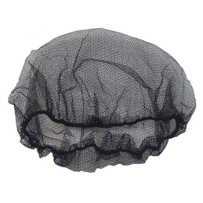 Disposable Nylon Hair Net Round Head Cover Lightweight Nylon Mesh Disposable Hairnet 20" Diameter Honey Comb Caps