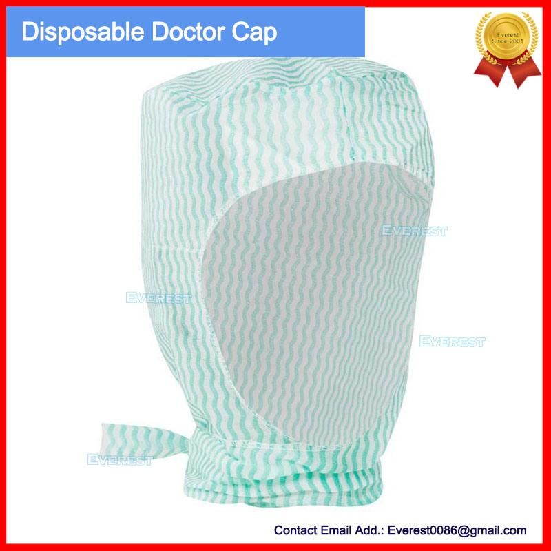Disposable Non Woven Hair Net Mob Clip Caps Disposable Detectable Clip Cap Bouffant Cap