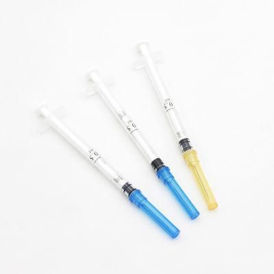 0.5ml Luer Lock Plastic Automatic Injection Syringe Safety Syringe with Needle