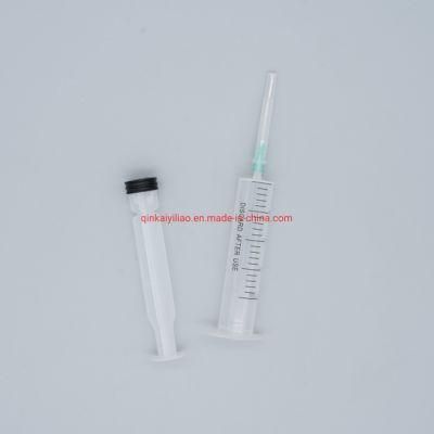 Retractable Needle Hypodermic Injection Auto-Self-Destructive Syringe with Hospital Supplies Safety Cap Ce Approved