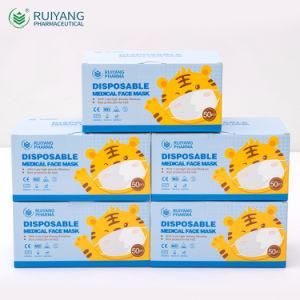 High Quality Masks Supplier CE Certificated 3 Ply Type Iir Surgical Facemask Bfe98%
