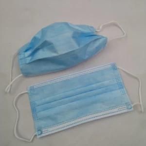 Disposable 3ply Medical Face Mask with Earloop Nose Strip