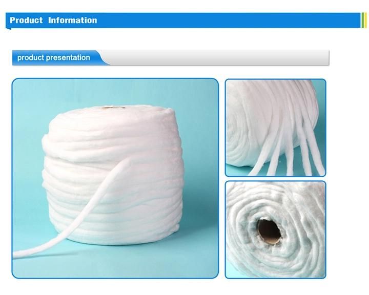 Absorbent Nail Beauty Medical Supply Cotton Sliver Coil