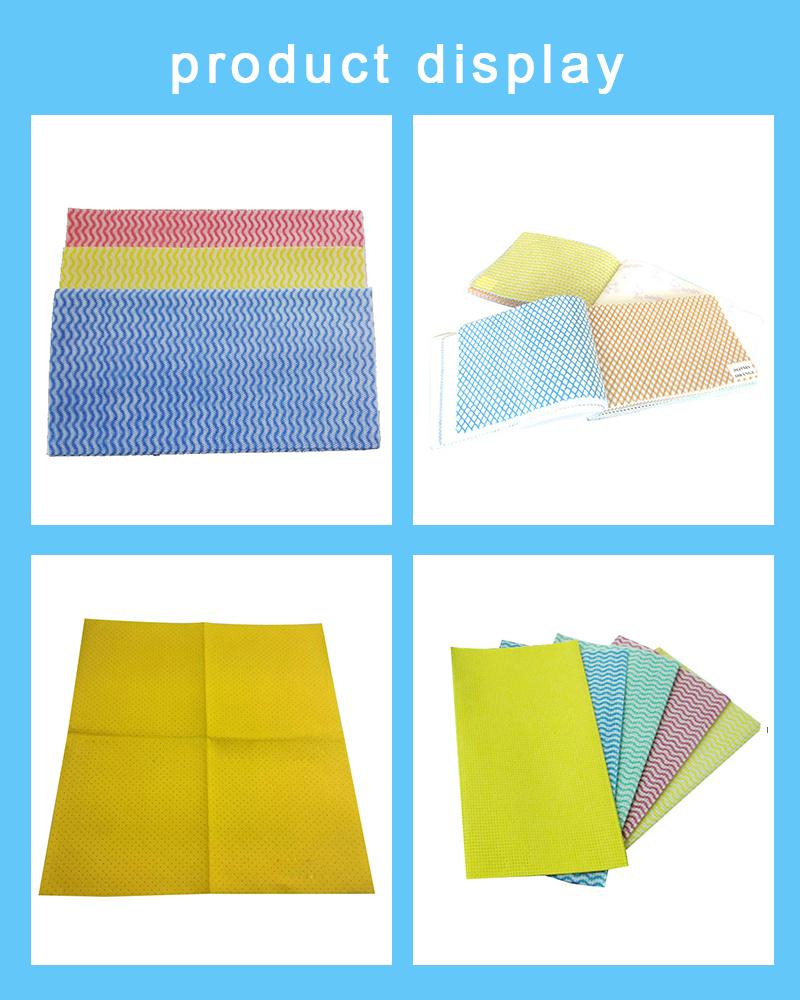 Cleaning Cloths Non Woven Fabricaz Lazy Rags Wet and Dry Washable Reusable Nonwoven Clean Wipes