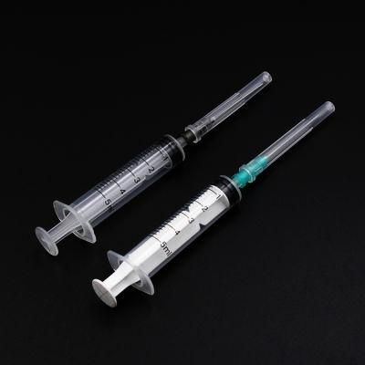 Different Sizes Medical Disposable Hypodermic Injection Syringe