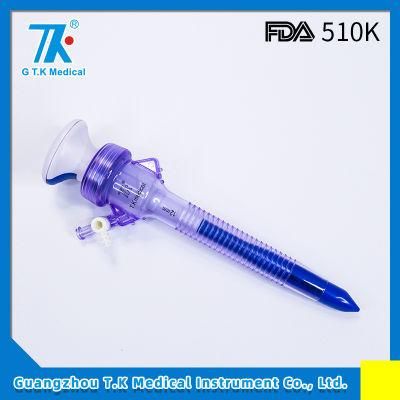 FDA 510K Cleared Surgical Instruments Bladed Tip Trocar 12mm Laparoscopic Cholecystectomy