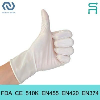 Disposable Latex Gloves Food Grade FDA CE Latex Gloves