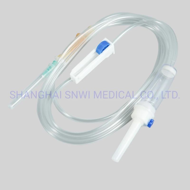 Disposable Medical Ordinary Infusion Set with Needle with CE Approval