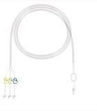 Disposable Extension Tube High Pressure Braided Reinforced Medical Tube