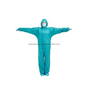 Hot Sale PP Disposable Coverall with Hood for Food Processing and Packing
