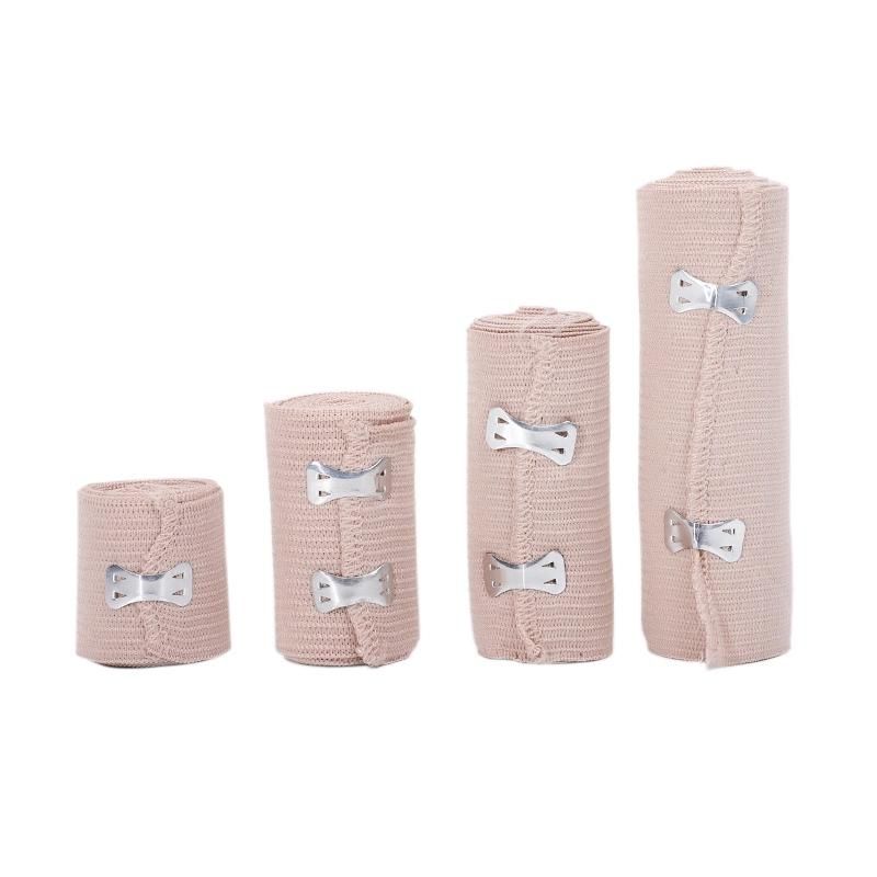 Wholesale Factory Elastic Bandage Fabric Dressing Gauze Bandage Rolls