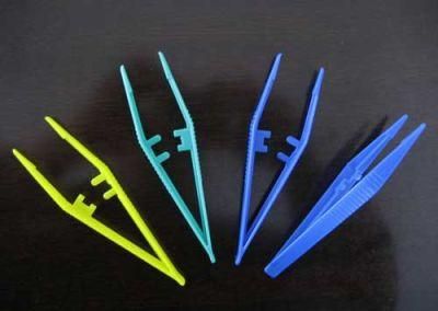 Disposable Plastic Medical Thumb Tweezers Forceps