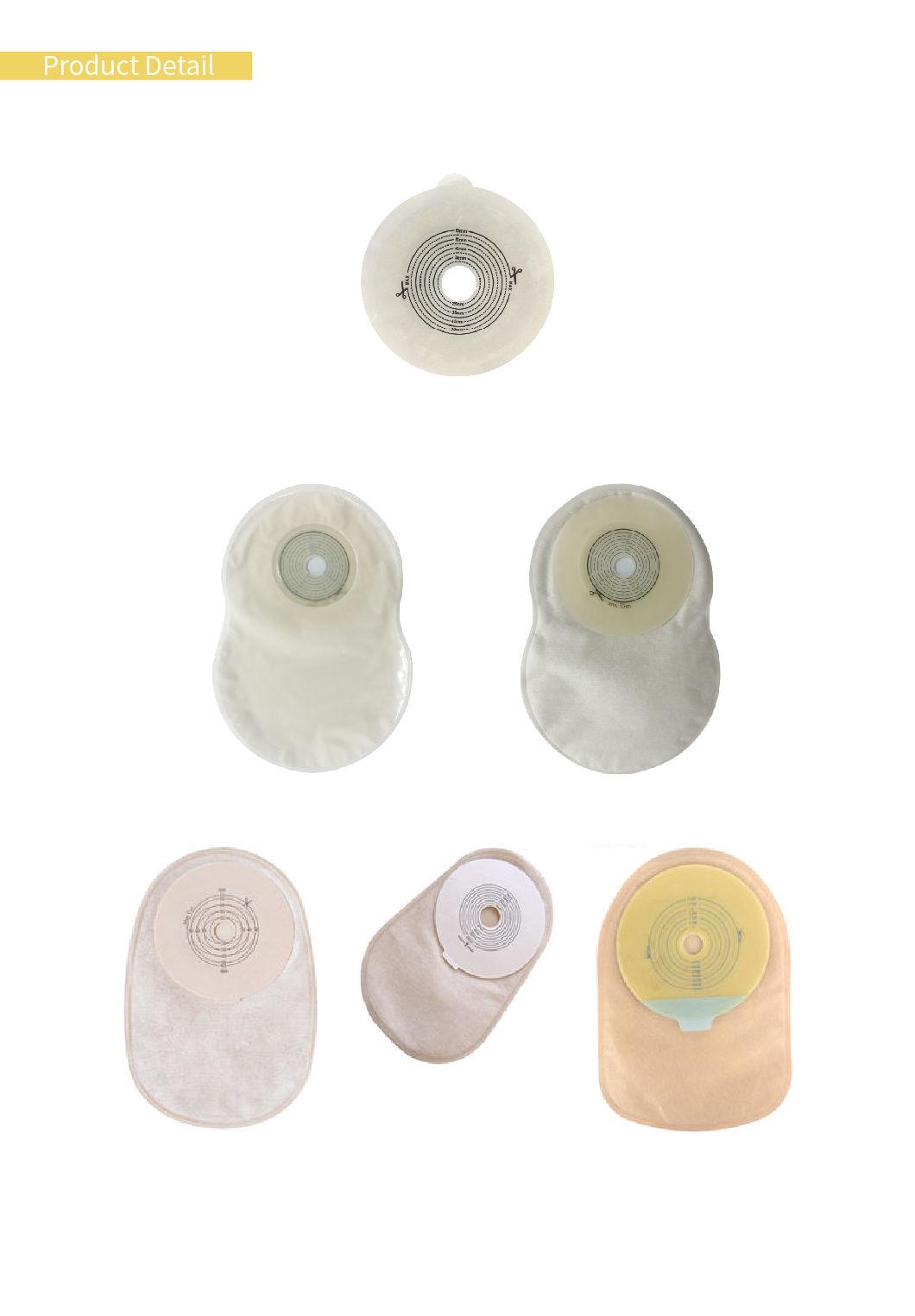 One Piece Soft Comfortable High Quality Medical Ostomy Bag