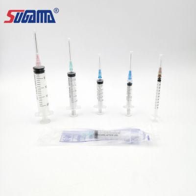 Plastic Disposable Syringe 3cc 5cc with or Without Needle