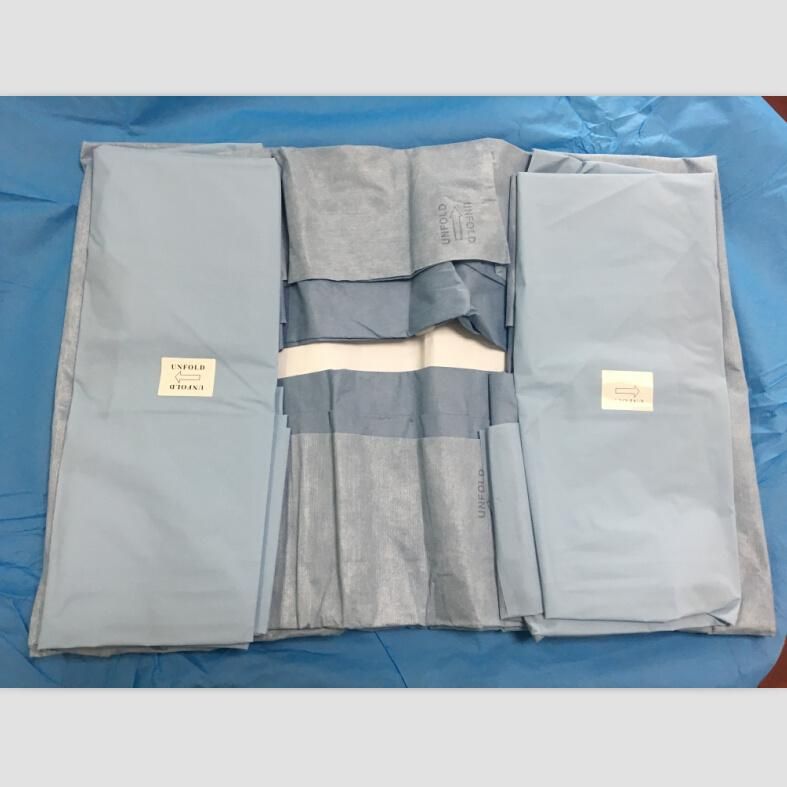 Ce&ISO13485 Medical Supplies Sterile Surgical Arthroscopy Extremity Drape Pack