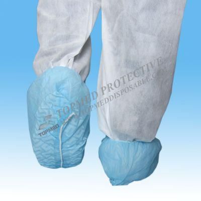 Nonwoven Disposable Automatic Shoe Cover, PP Shoe Cover with Plastic DOT