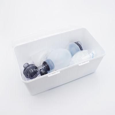 Reusable Silicone Manual Resuscitator for Infant/Pediatric/Adult with FDA CE ISO