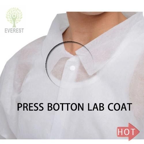 Disposable Nonwoven Lab Coat