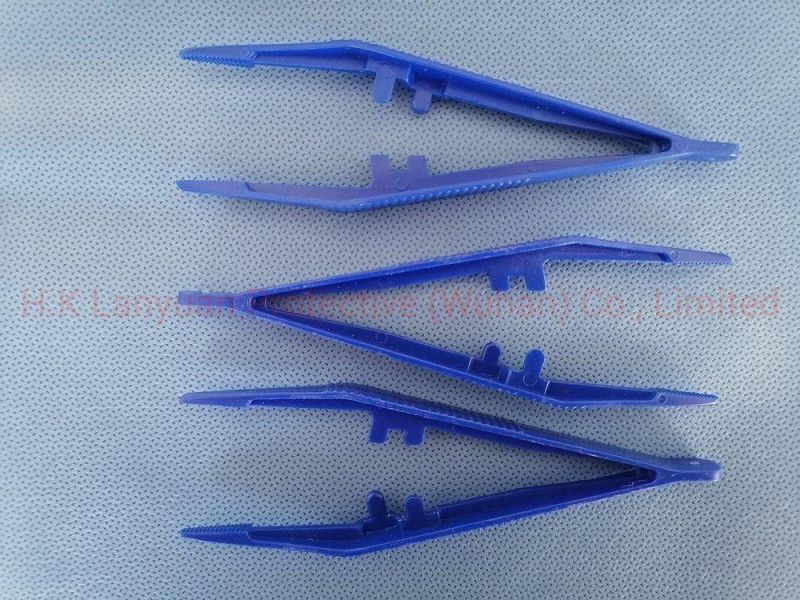 Disposable Medical Plastic Tweezers, Surgical Forceps