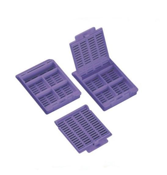 Lab Medical Consumables Plastic Square Shape Holes Embedding Cassette