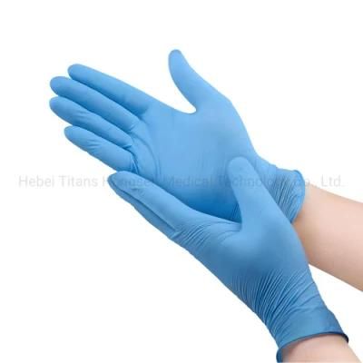 Wholesale High Quality Procure Disposable Oil Resistant Nitrile Gloves Medium