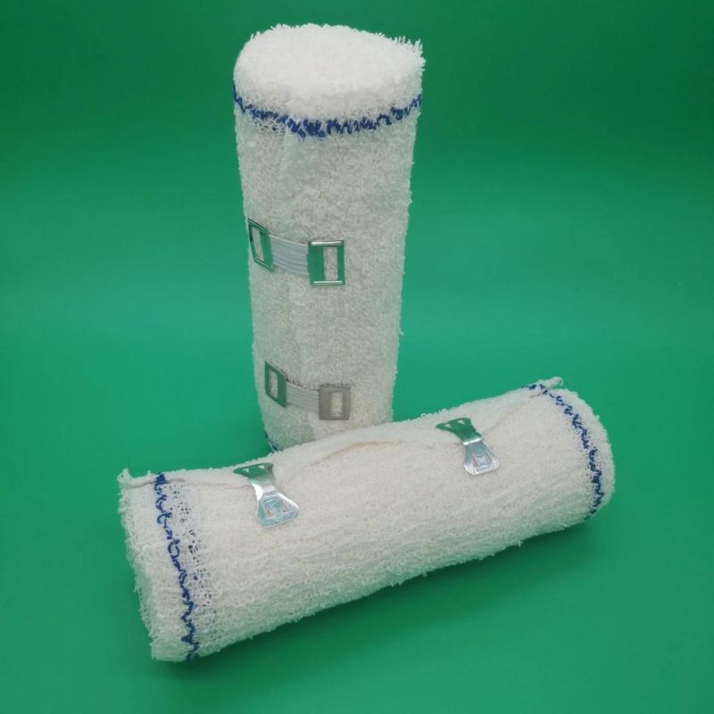 Medical Cotton Nonwoven Orthopedic Dressing Elastic First Aid Crepe Bandage