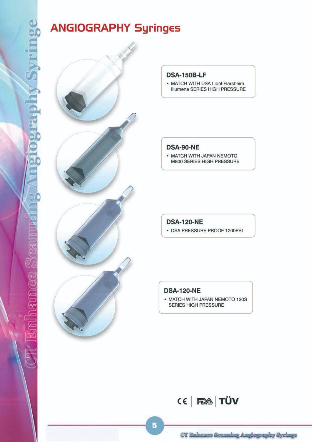 Angiography Syringe Medical Injector Match with USA Medrad