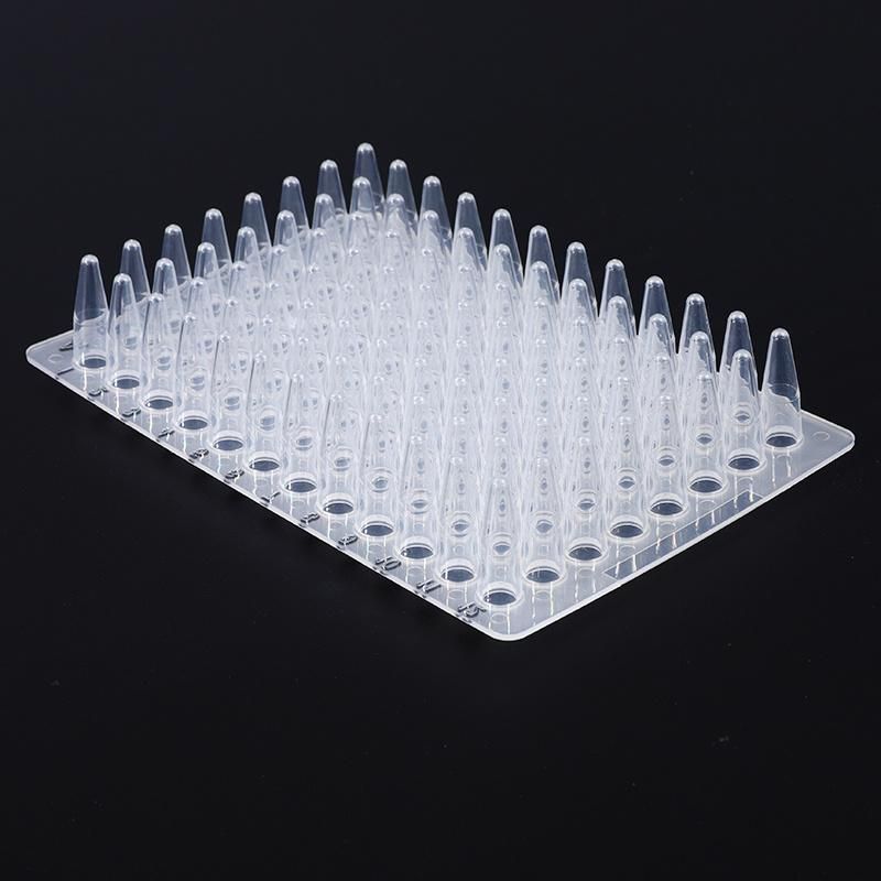 Lab Consumables Microplate No Skirt Micro 96 PCR Well Plate