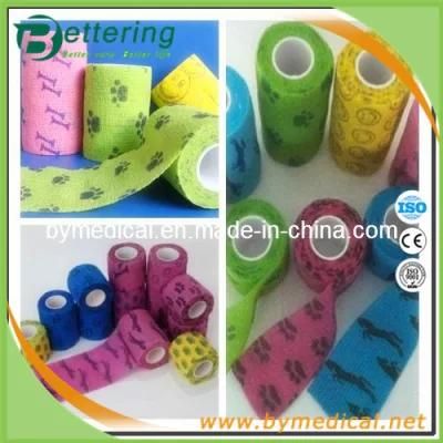Patterned Self Adhesive Bandage CE Approved