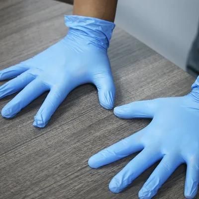 Synthetic Vinyl/Nitrile Blend Hybrid Medical Exam Gloves, 4 Mil Disposable, Latex Free, Powder Free