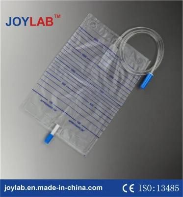 Hot Sale Urine Bag with Push-Pull Valve