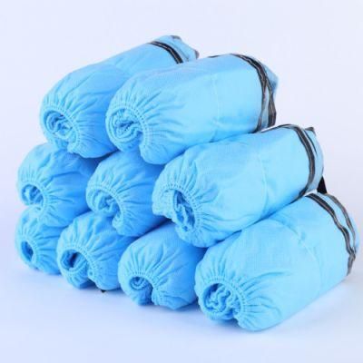 Disposable Non-Woven Shoe Cover with Conductive Belt