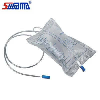 High Qualit Medical Grade PVC 1500ml Disposable Urine Meter Drainage Bag